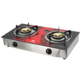 Walton WGS-GSHC1 (LPG / NG) Glass Top Double Burner