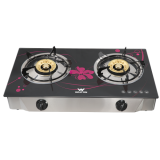 Walton WGS-GSHC1 (LPG / NG) Glass Top Double Burner