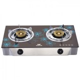 Walton WGS-GSHC2 (LPG / NG) Glass Top Double Burner