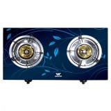 Walton WGS-GNS1 (LPG / NG) Glass Top Double Burner