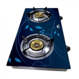 Walton WGS-GNS1 (LPG / NG) Glass Top Double Burner