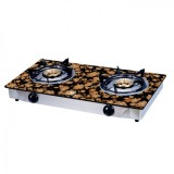 Walton WGS-GNS1 (LPG / NG) Glass Top Double Burner