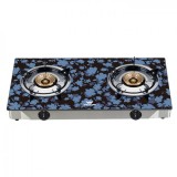Walton WGS-GNS1 (LPG / NG) Glass Top Double Burner