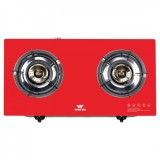 Walton WGS-GNS2 (LPG / NG) Glass Top Double Burner