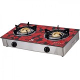 Walton WGS-GHT1 Red Cube (LPG / NG) Glass Top Double Burner