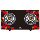 Walton WGS-GNS1 (LPG / NG) Maple Leaf Glass Top Double Burner