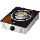 Walton WGS-SGH1 (LPG) Chocolate Mesh Glass Top Single Burner