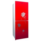 Transtec Top Mount Refrigerator | BCD-230LYE Infinity RED FLOWER | |230L