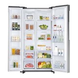 Samsung Side By Side Refrigerator | RS62K60A7SL/TL | 674L