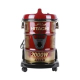 Hitachi Pail Can Type Vacuum Cleaner CV-950Y - 18.0L - Wine Red