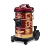 Hitachi Pail Can Type Vacuum Cleaner CV-960Y - 21.0L - Wine Red