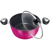 Walton WCW-CSL2401 Non Stick Casserole Pan With Glass Lid 24cm (Induction)