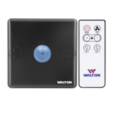 Walton WRCS-02 Metallic Black (Remote control Switch)