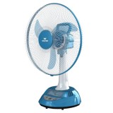Walton W17OA-MS (Stand-White, Base-Blue) Rechargeable Fan